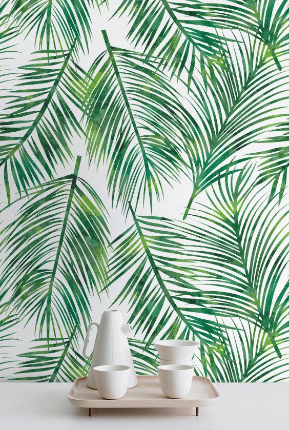 papier peint palmiers, Billie Blanket