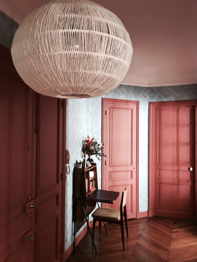Chez Violaine Bellecroix, Paris, photo Billie Blanket