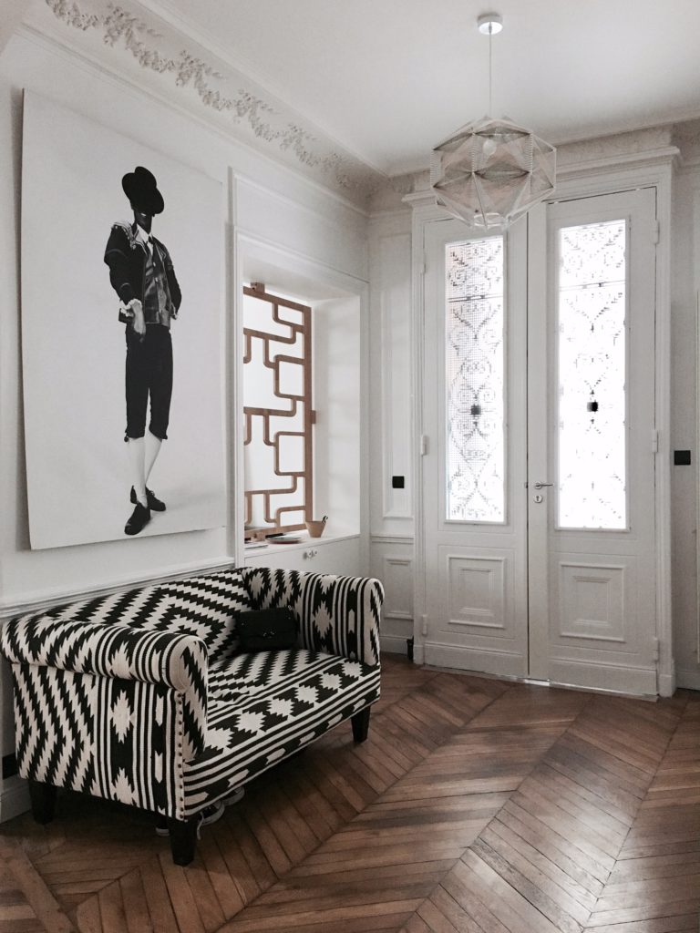 Visite appartement Paris, chez Blanche et Vincent, photo Billie Blanket